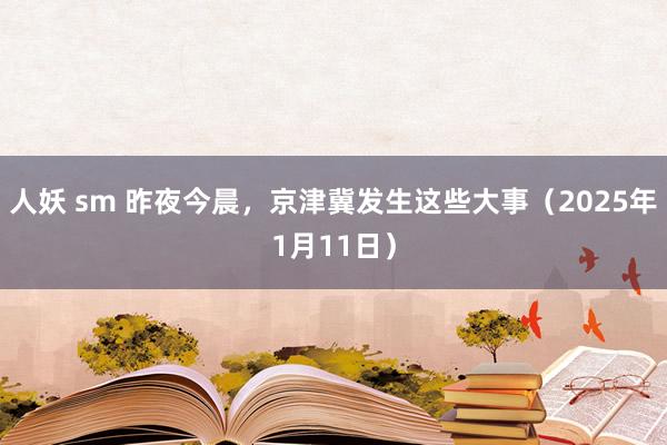 人妖 sm 昨夜今晨，京津冀发生这些大事（2025年1月11日）